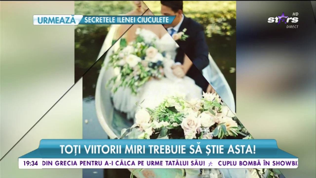 Barca &icirc;mpodobită cu flori, noua fiță &icirc;n materie de nunți