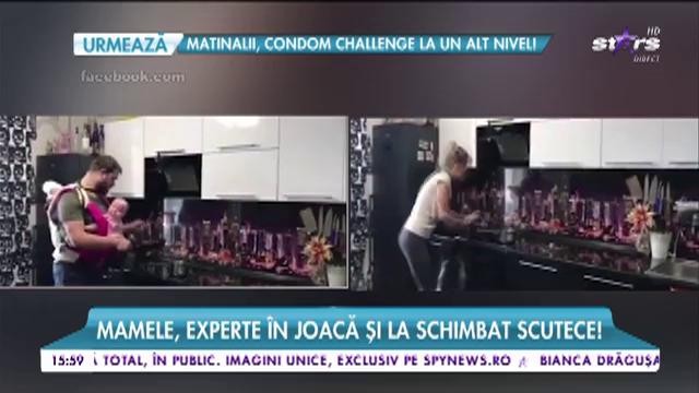 Cine c&acirc;ştigă concursul &icirc;ntre mama şi tata?