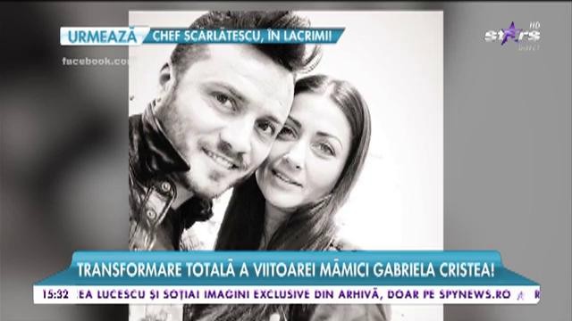 Transformare totală a viitoarei mămici Gabriela Cristea!