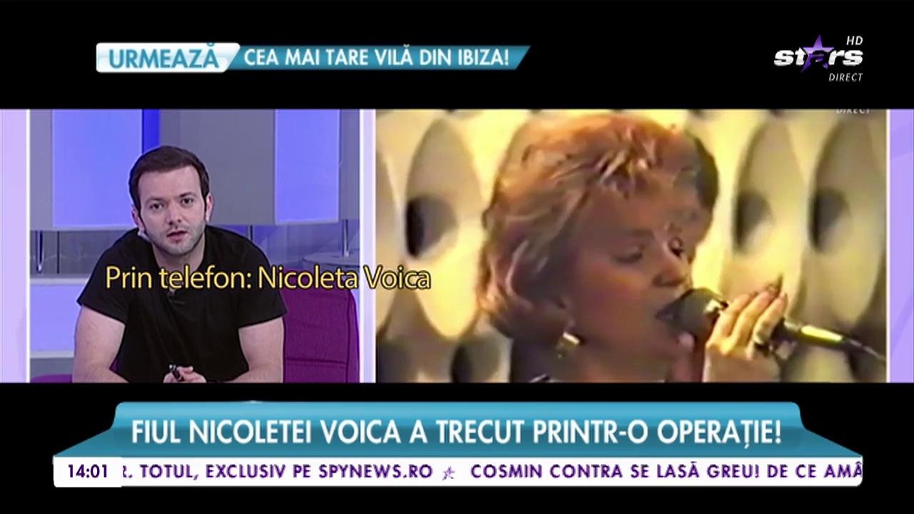 Fiul Nicoletei Voica a trecut printr-o intervenție chirurgicală! Artista, &icirc;n lacrimi de ziua ei!