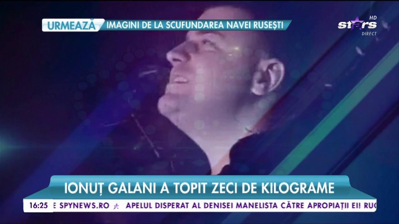 Ionuţ Galani a topit zeci de kilograme! S-a transformat total după ce şi-a tăiat stomacul