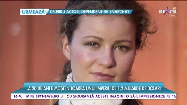 La 20 de ani e moştenitoarea unui imperiu de 1,2 miliarde de dolari! A devenit cea mai t&acirc;nără miliardară din lume!
