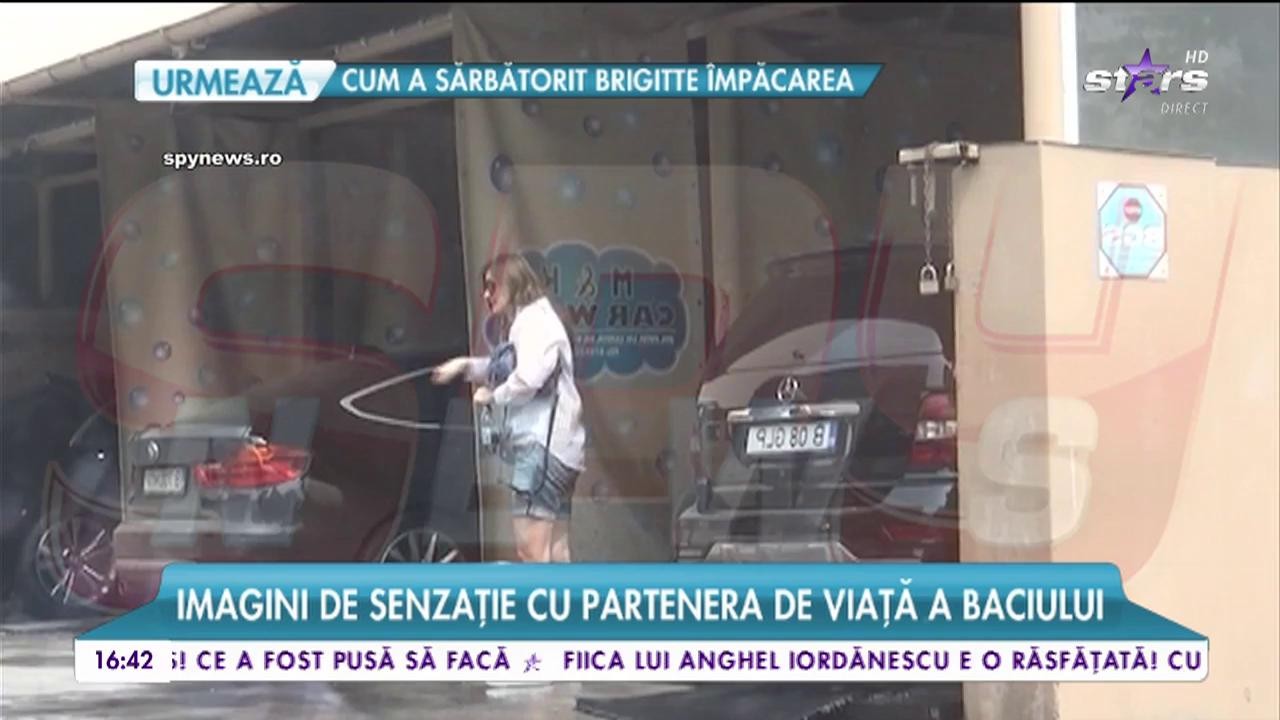Soția lui Gică Popescu se descurcă &icirc;n orice situație! Imagini senzationale cu partenera de viață a baciului!