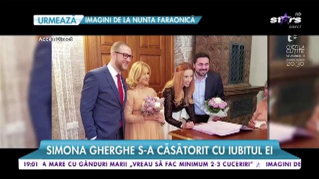 Simona Gherghe s-a căsătorit! Vedeta a spus cel mai hotăr&acirc;t "DA" din viața ei!