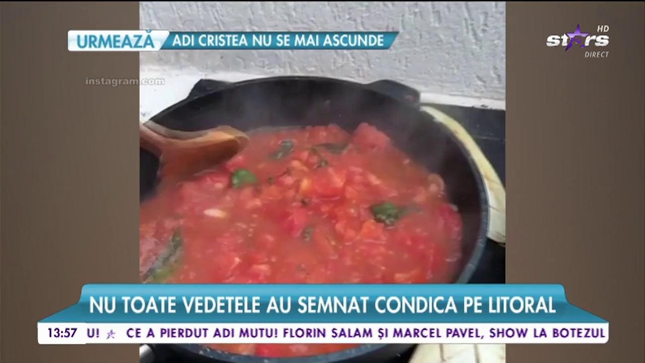 Andreea Bănica a rămas acasă de 1 Mai! Cine a răsfățat-o pe artistă cu bucate alese!