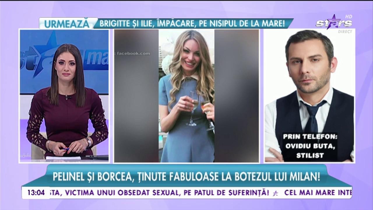 Pelinel şi Borcea, ţinute fabuloase la botezul lui Milan!