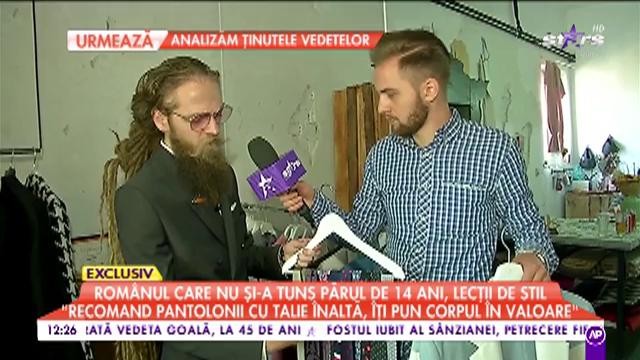 Ionuț Sava, rom&acirc;nul care nu și-a tuns părul de 14 ani: &rdquo;Nu m-am g&acirc;ndit niciodată să mă tund&rdquo;