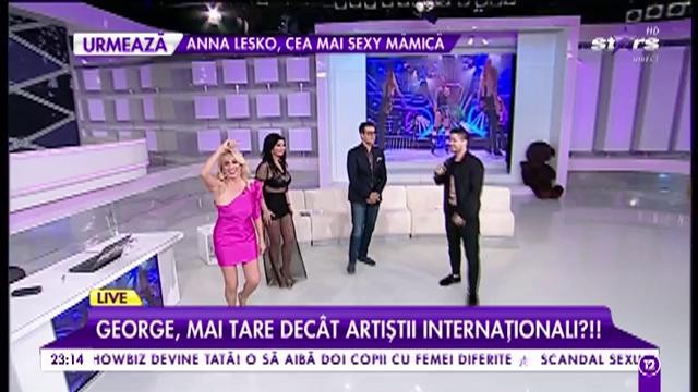 Provocare pentru George! Artistul demonstrează că poate c&acirc;nta orice gen de muzică