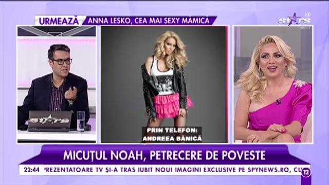 Andreea Bănică, &icirc;n toiul pregătirilor pentru botezul lui Noah