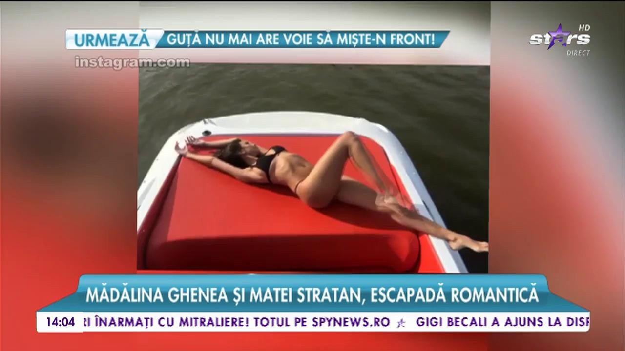 Și-au lăsat fetiţa acasă şi au plecat să se relaxeze! Mădălina Ghenea şi Matei Stratan, escapadă romantică