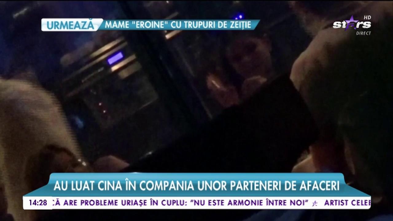 Ileana Lazariuc şi Ion Ion Țiriac, la masa tratativelor! Au luat cina &icirc;n compania unor parteneri de afaceri