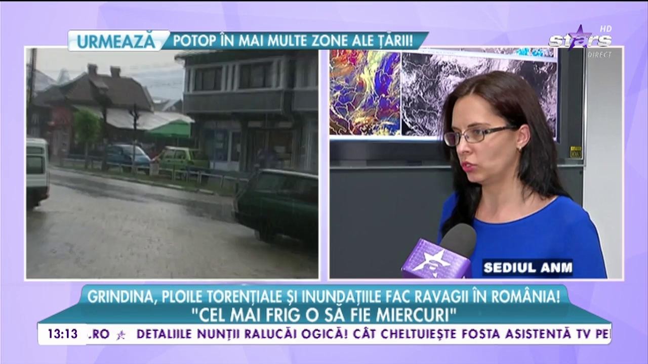 Grindina, ploile torenţiale şi inundaţiile fac ravagii &icirc;n Rom&acirc;nia!