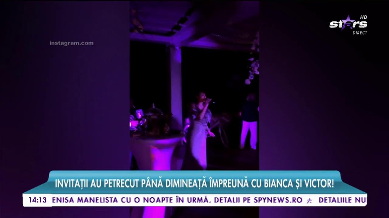 Distracţie totală la botezul Nataliei Sofia!
