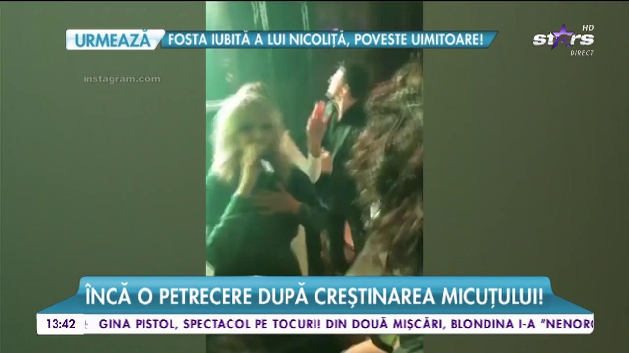 Andreea Bănică, băiţa lui Noah de după botez!