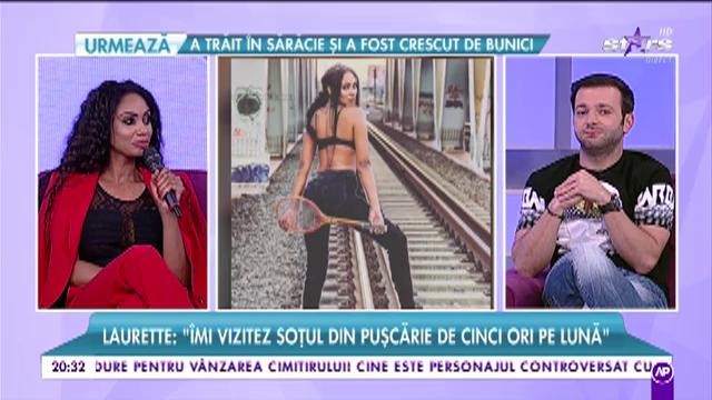 Laurette, faţă &icirc;n faţă cu &icirc;ntrebarea: "Aţi  fost la camera intimă?"