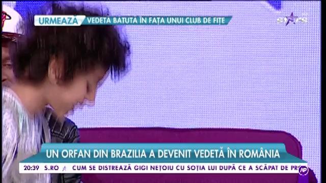 Mihai Morar &icirc;nvață să folosească Kendama de la Leandro, fiul lui Antonio Dos Santos