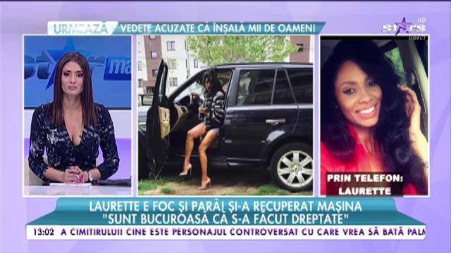 Laurette e foc şi pară!