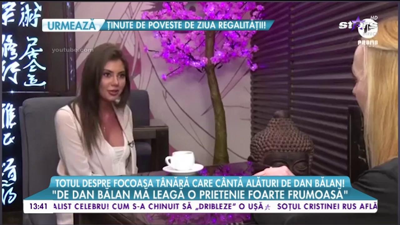 "Bomba" lui Dan Bălan, apariţie explozivă pe scenă! Totul despre focoasa brunetă care a incendiat audienţa!