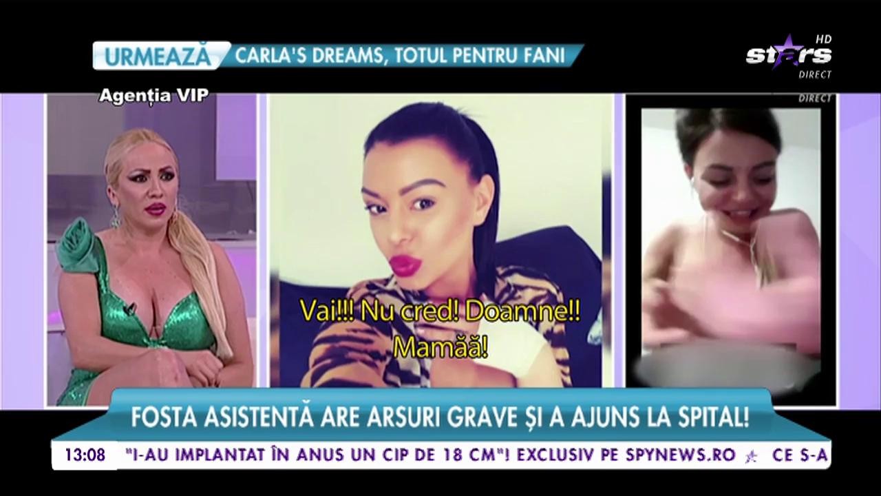 Ana Maria Mocanu, accident grav &icirc;n bucătărie! Fosta asistentă are arsuri grave şi a ajuns la spital!