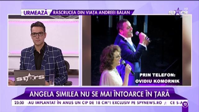 Angela Similea nu se mai &icirc;ntoarce &icirc;n ţară!?! MOTIVUL pentru care e foarte atentă la apariţiile ei
