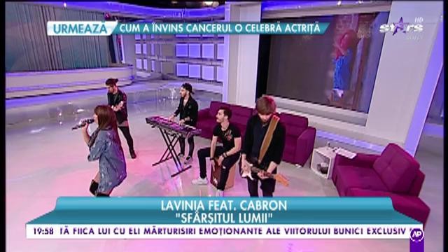 Lavinia feat. Cabron - &rdquo;Sf&acirc;rșitul lumii&rdquo;