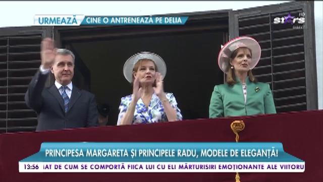 Ținute de poveste de ziua regalităţii! Principesa Margareta şi Principele Radu, modele de elganţă!