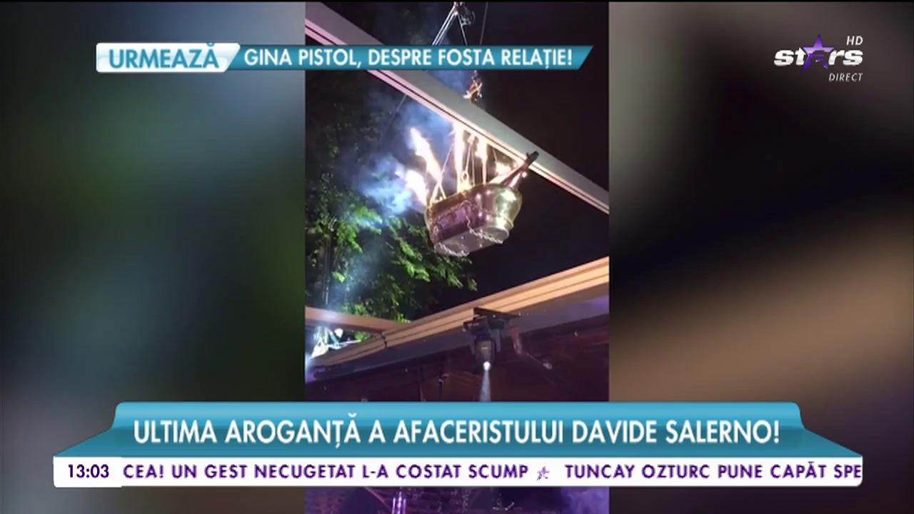 Șampania "dinozaur" de 9 litri nu i-a potolit setea ! Milionarul elveţian loveşte din nou!