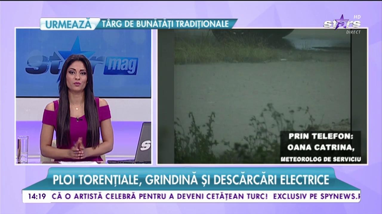 Weekend cu ploi şi vijelii