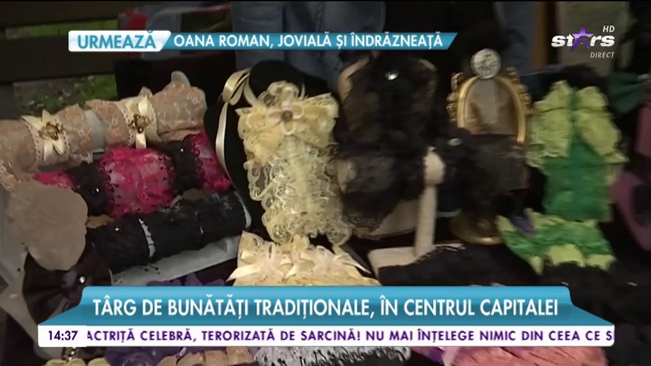 T&acirc;rg de bunătăţi tradiţionale, &icirc;n centrul capitalei