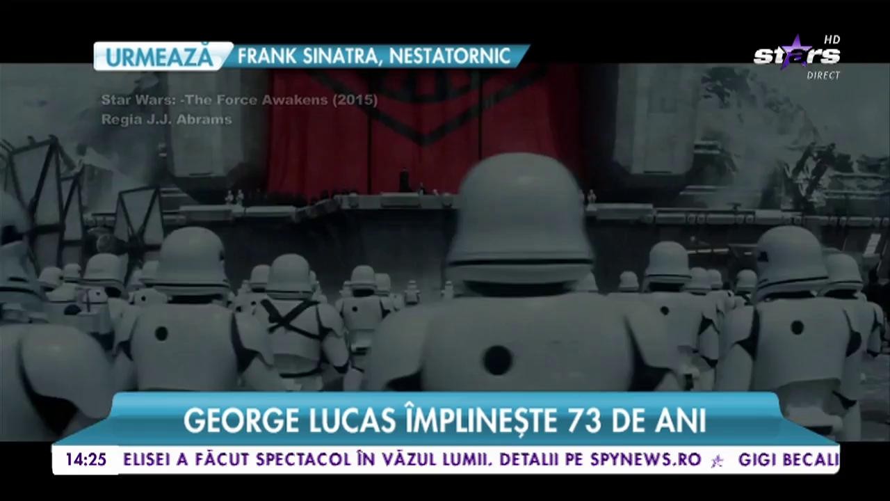 George Lucas &icirc;mplineşte 73 de ani