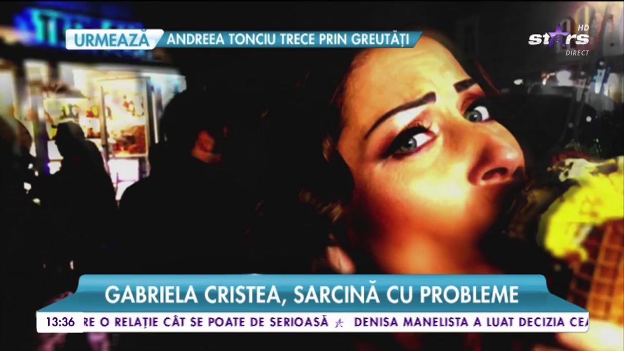 Gabriela Cristea, sarcină cu probleme! Ce i-au impus medicii să respecte!