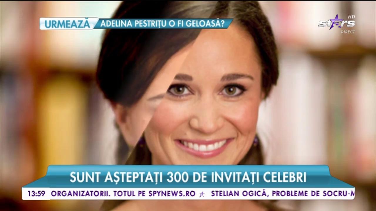 Pippa Middleton vrea să &icirc;ntreacă toate așteptările la nuntă! Sunt așteptați 300 de invitați celebri!