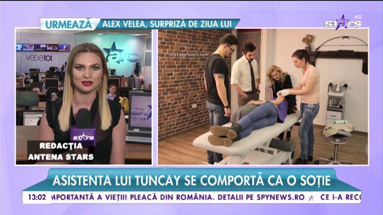 Asistenta lui Tuncay se comportă ca și o soție! Blonda are grijă chiar și de dieta maseurului!