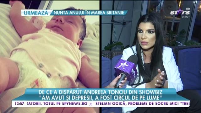 De ce a dispărut Andreea Tonciu din showbiz! "Mi-e dor de aparițiile TV"