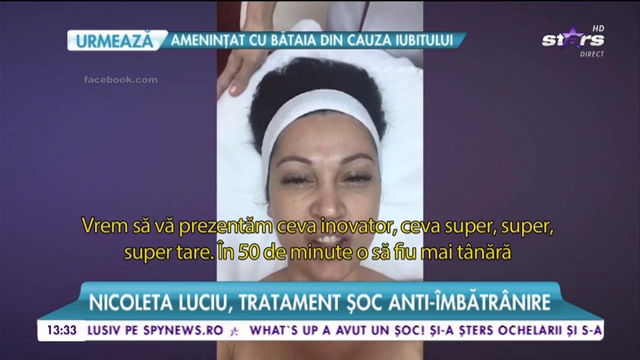 Nicoleta Luciu, tratament şoc anti-&icirc;mbătr&acirc;nire!
