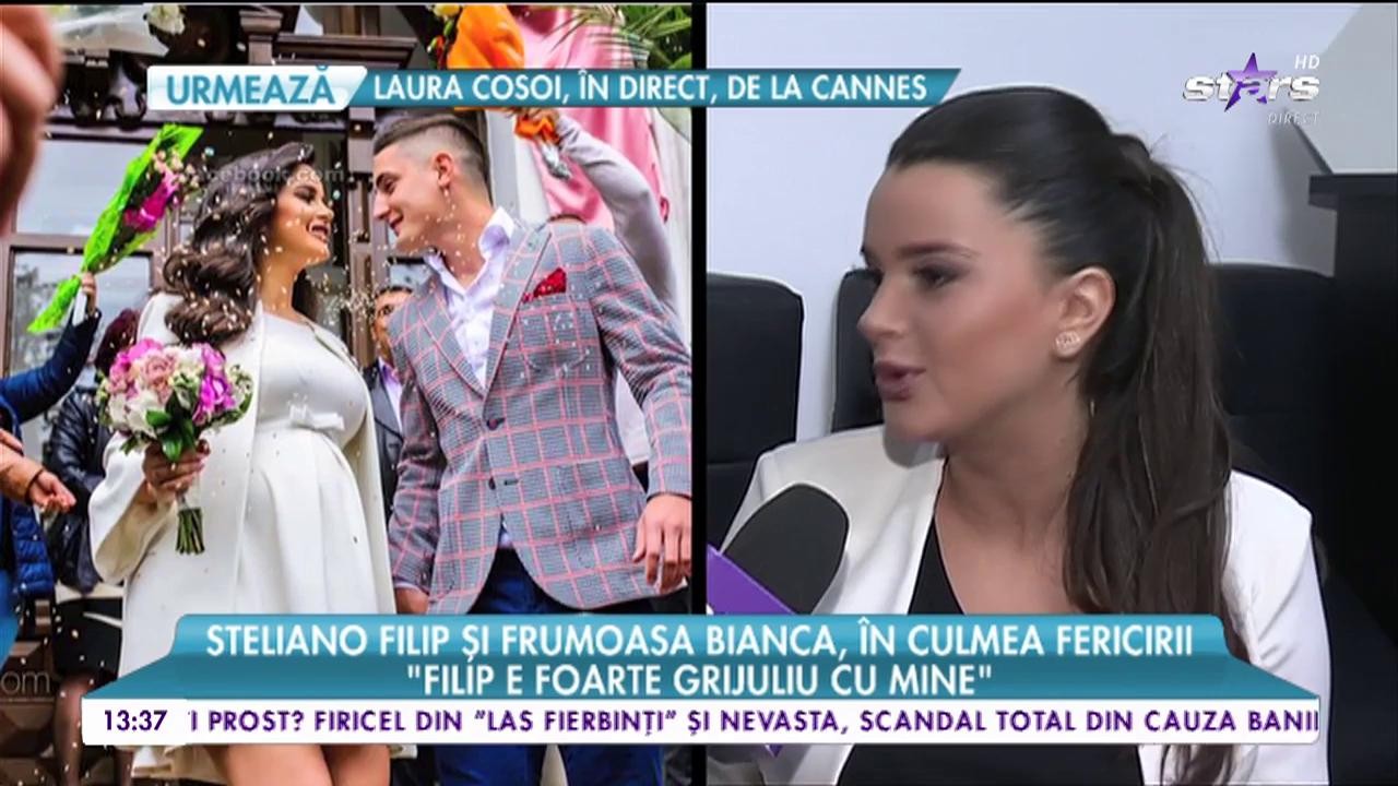 Steliano Filip şi frumoasa Bianca, &icirc;n culmea fericirii