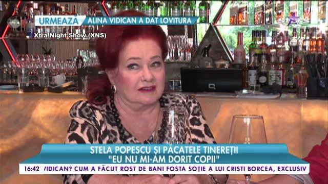 Stela Popescu şi păcatele tinereţii! Cum şi-a trăit viaţa fără regrete marea artistă