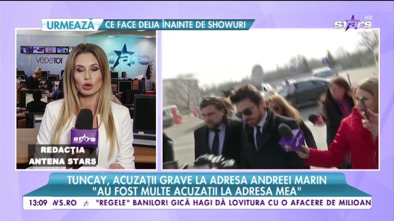 Tuncay, acuzaţii grave la adresa Andreei Marin
