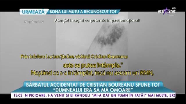 Cristi Boureanu, rănit grav şi cu banii luaţi