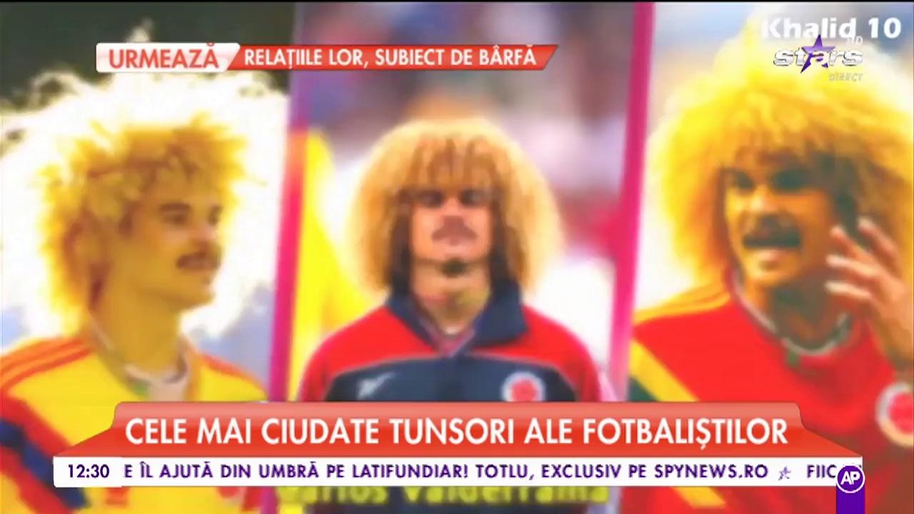 Topul celor mai ciudate frizuri din fotbal