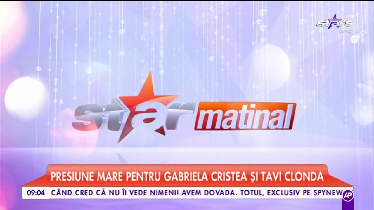 Gabriela Cristea şi soţul ei au &icirc;nceput discuţiile despre cum &icirc;l va chema pe copilul lor!