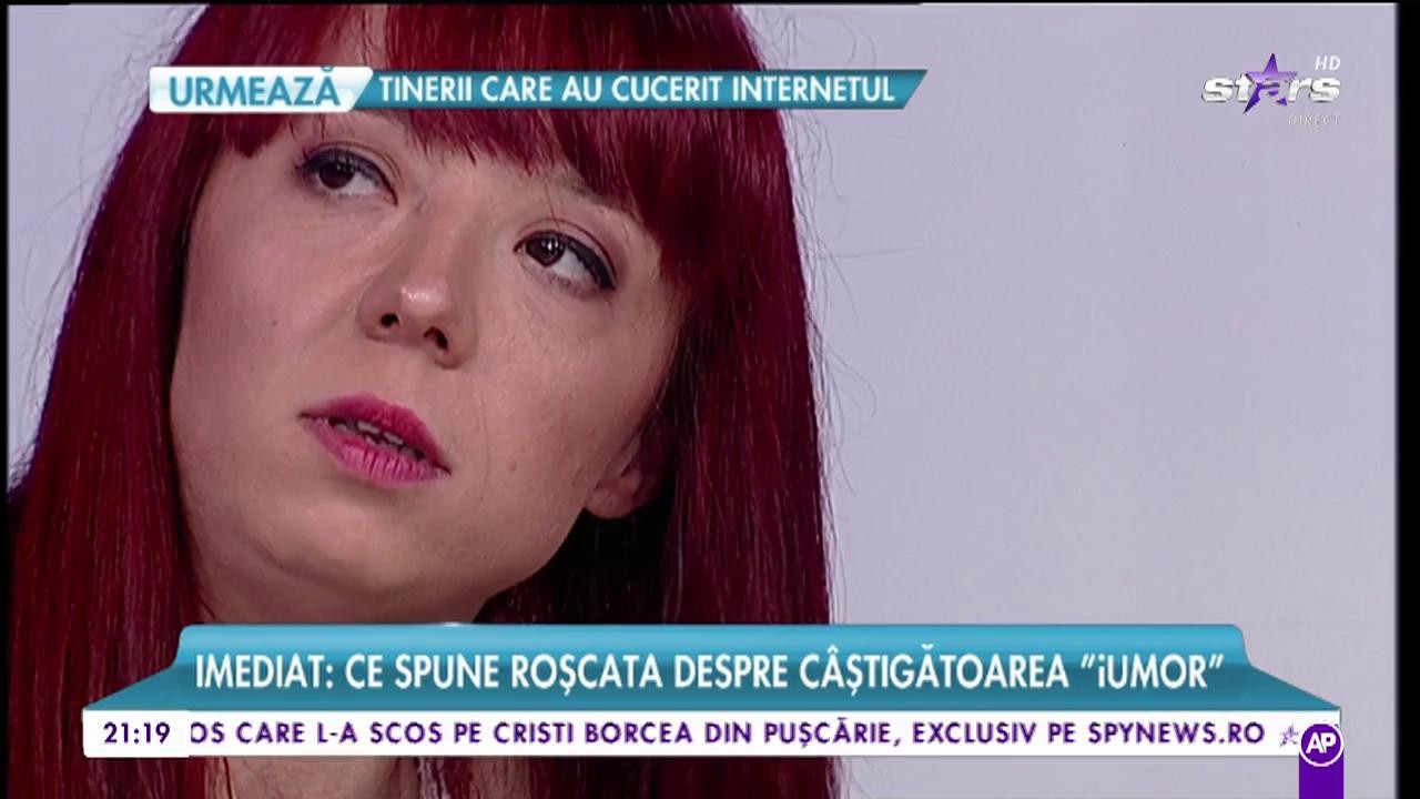 Ştefania Dumitru, cel mai &icirc;nfricoşător număr de la iUmor: &rdquo;Aș vrea să am u rol de vrăjitoare!&rdquo;