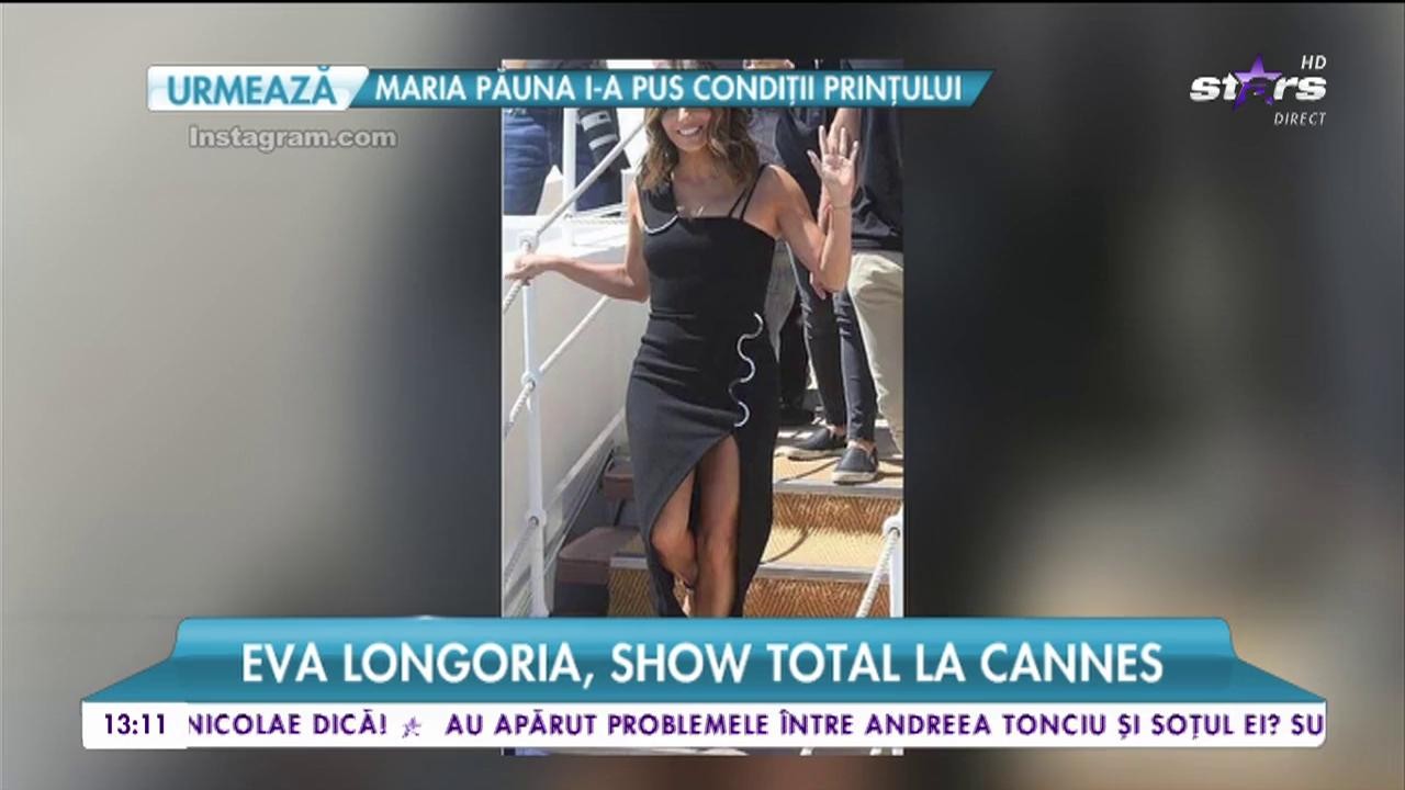 Eva Longoria, show total la Cannes! C&acirc;nd a apărut, fanii au fost &icirc;n delir