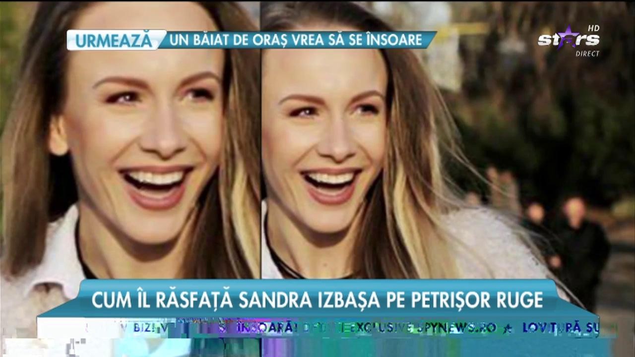 Cum &icirc;l răsfaţă Sandra Izbaşa pe Petrişor Ruge! Imagini unice cu gimnasta şi dansatorul Andreei Bălan
