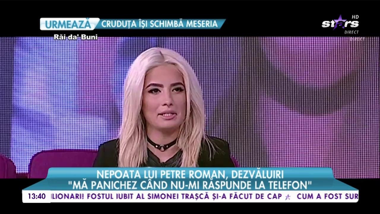Nepoata lui Petre Roman, dezvăluiri! Calina a &icirc;mplinit 18 ani şi are planuri mari