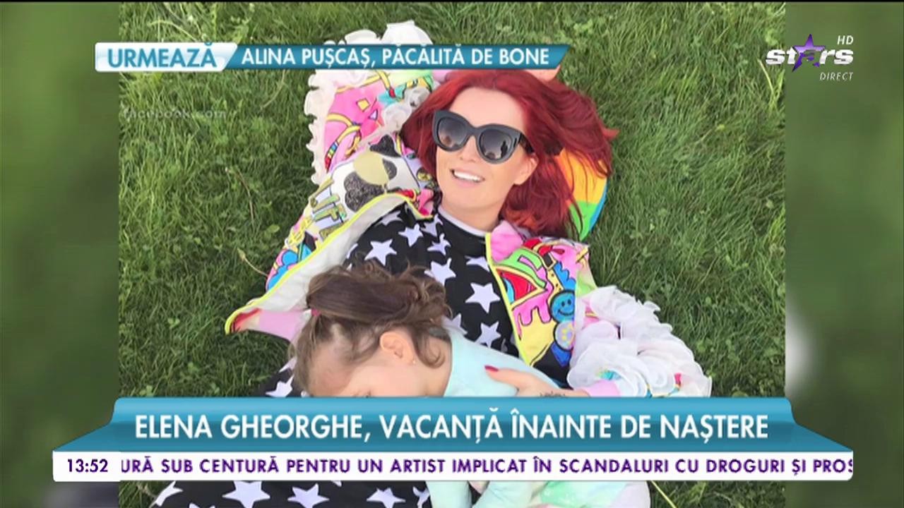 Elena Gheorghe, vacanţă &icirc;nainte de naştere! Cum arată &icirc;n costum de baie &icirc;n luna a şaptea