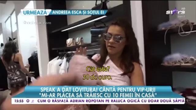 Speak a dat lovitura! c&acirc;ntă pentru VIP-uri!