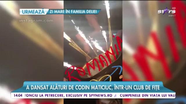 C&acirc;nd soţul nu e acasă... soţia dansează pe masă! Alice Peneacă, senzaţie pe ringul de dans