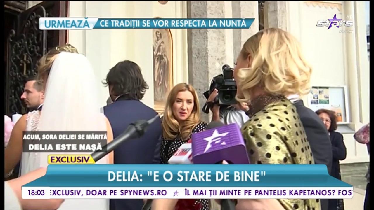 Emoții mari! Momentul c&acirc;nd Delia și sora ei intră &icirc;n biserică pentru cununia religioasă