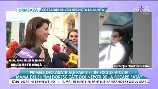 Gina Matache, mama Deliei: &rdquo;O să fiu cea mai fericită bunică!&rdquo;
